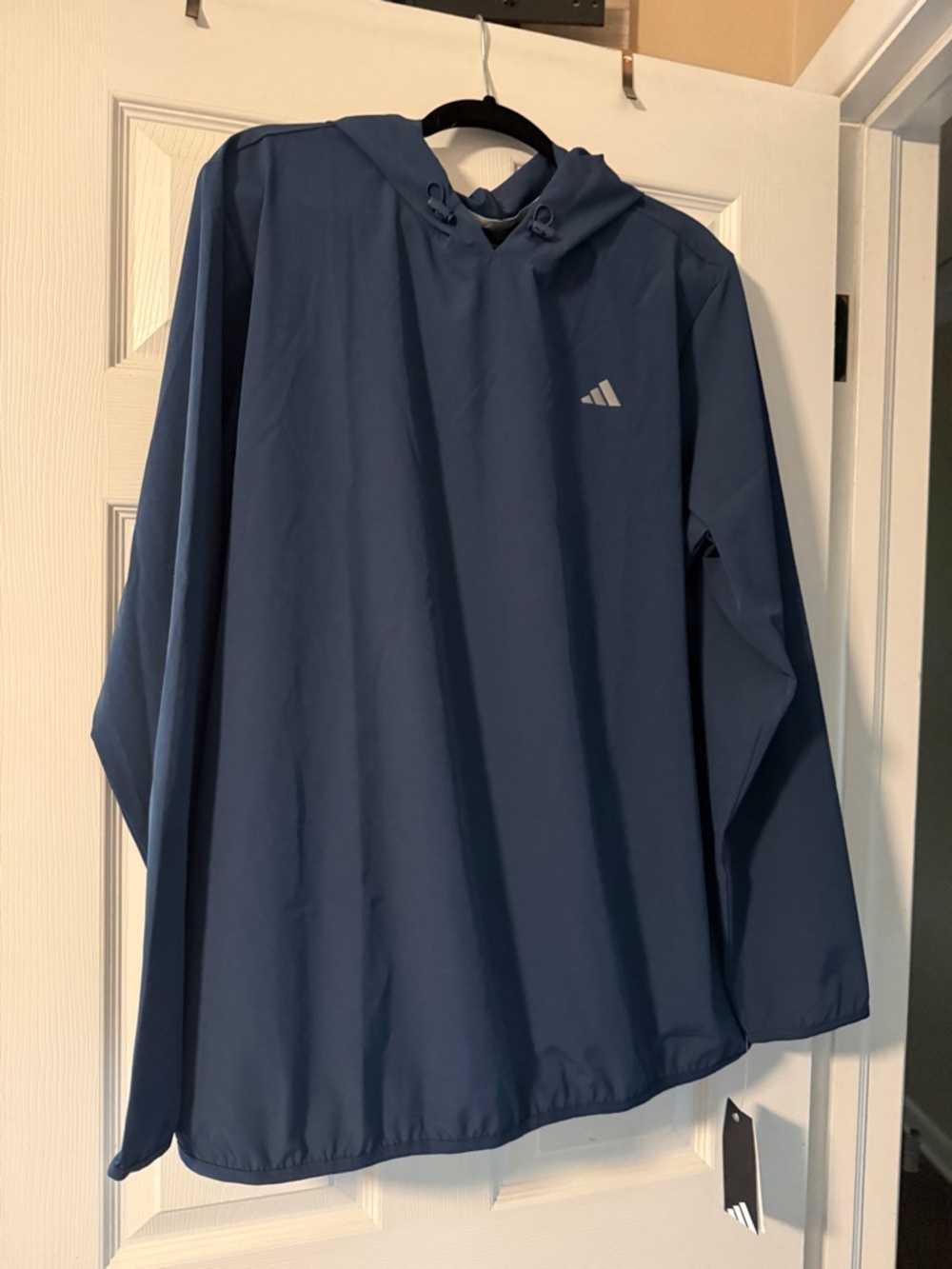 adidas Crew Navy Hooded Pullover